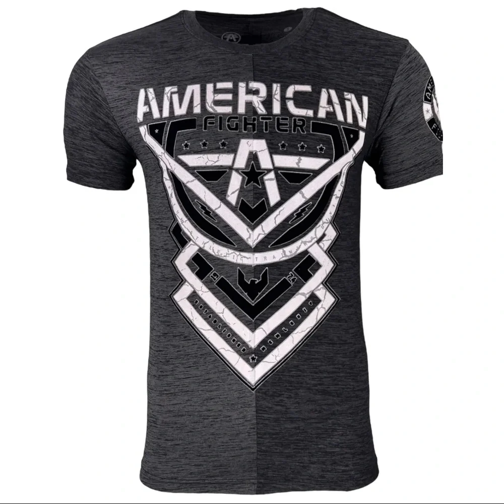 American Fighter Men's T-shirt Bay View Premium Athletic MMA S-4XL $44